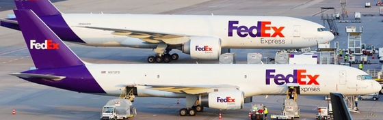 전 세계 적시 FEDEX 국제 화물 물류 문에서 문 서비스
